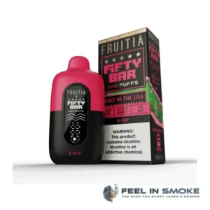B-Pop - Fifty Bar X Fruitia 20K Puffs