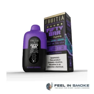 Bonker Berries - Fifty Bar X Fruitia 20K Puffs