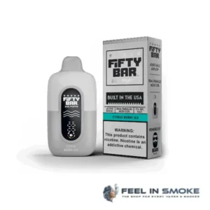 Citrus Berry Ice - Fifty Bar 20K Puffs - (White Series)