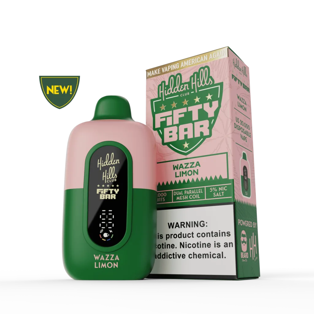 Wazza Limon - Fifty bar X Hidden Hills 20K Puffs
