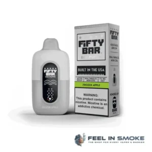 Frozen Apple - Fifty Bar 20K Puffs - (White Series)
