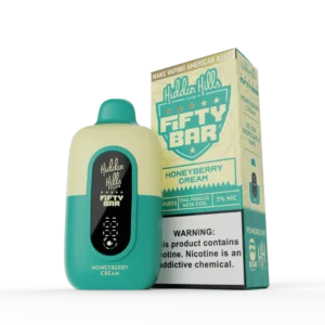 Honeyberry Cream - Fifty bar X Hidden Hills 20K Puffs