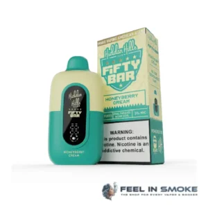 Honeyberry Cream - Fifty bar X Hidden Hills 20K Puffs