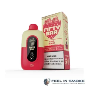 Lava Blast - Fifty bar X Hidden Hills 20K Puffs
