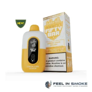 Lemon Cake Dough – Fifty Bar X Hidden Hills 20K Puffs Disposable Vape