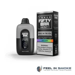 Milky Loops - Fifty Bar 20K Puffs - (Black Series)