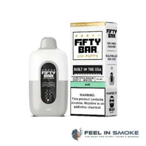 Mint - Fifty Bar 20K Puffs - (White Series)