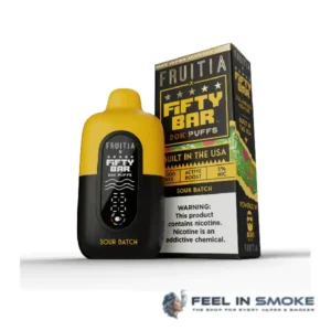 Sour Batch - Fifty Bar X Fruitia 20K Puffs