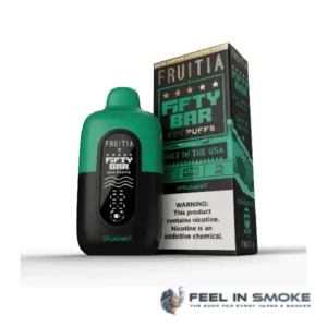 Spearmint - Fifty Bar X Fruitia 20K Puffs
