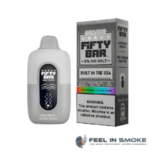 Strawberry Lemon Grape - Fifty Bar 20K Puffs - (White Series)