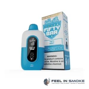 Yeti Mint - Fifty bar X Hidden Hills 20K Puffs
