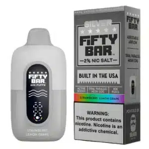 Strawberry Lemon Grape - Fifty Bar 20K Puffs - (White Series)