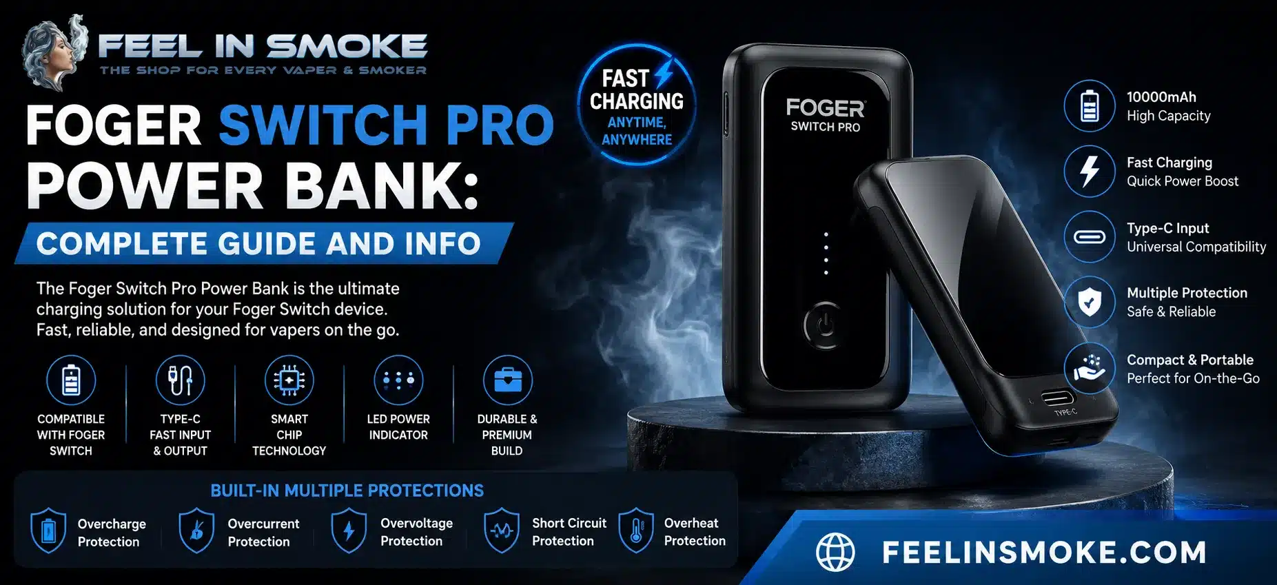 Foger Switch Pro Power Bank Complete Guide and Info